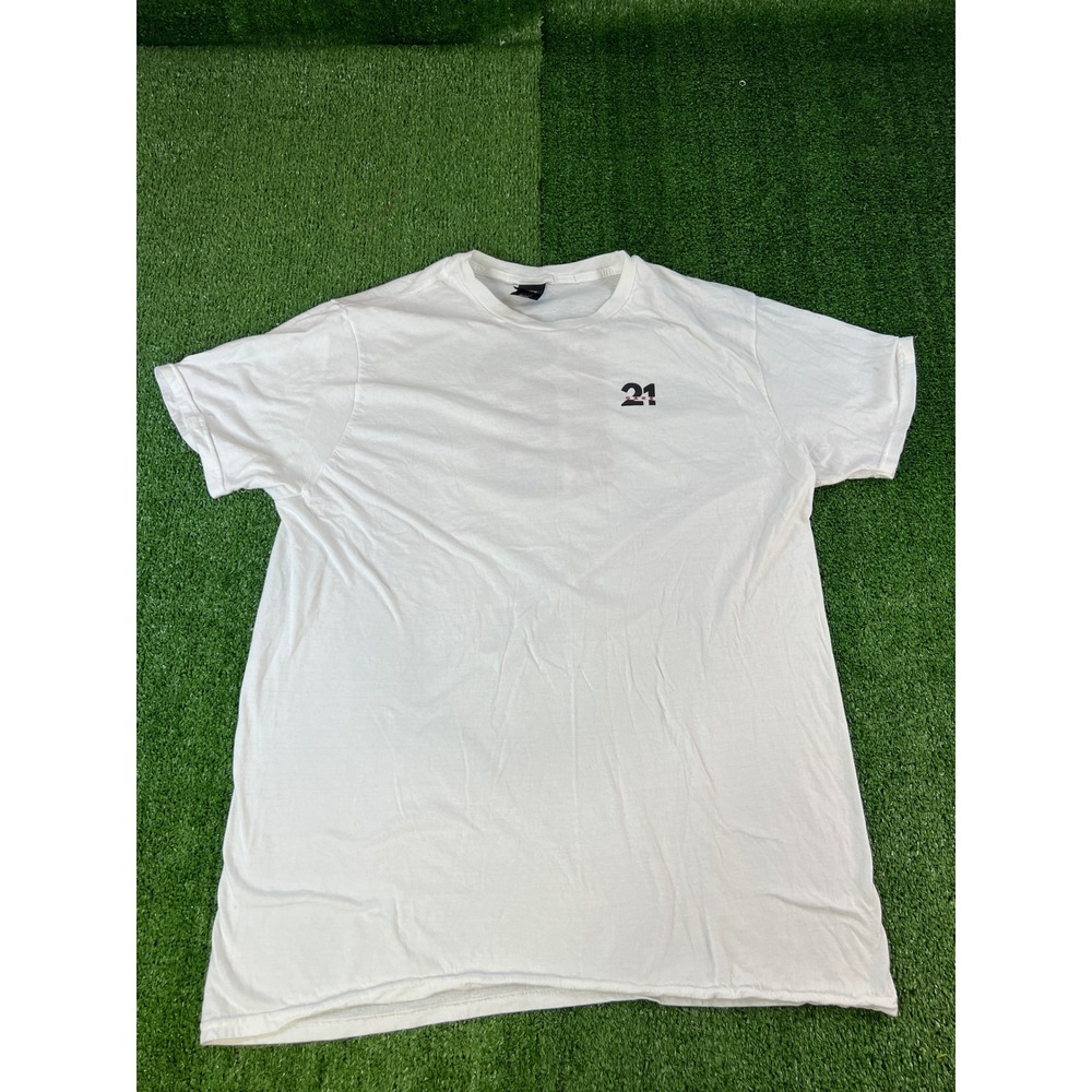 Hanes Carolina Gamecocks 21 Oaks White Graphic T-Shirt Mens XL Cocky Vibes USC